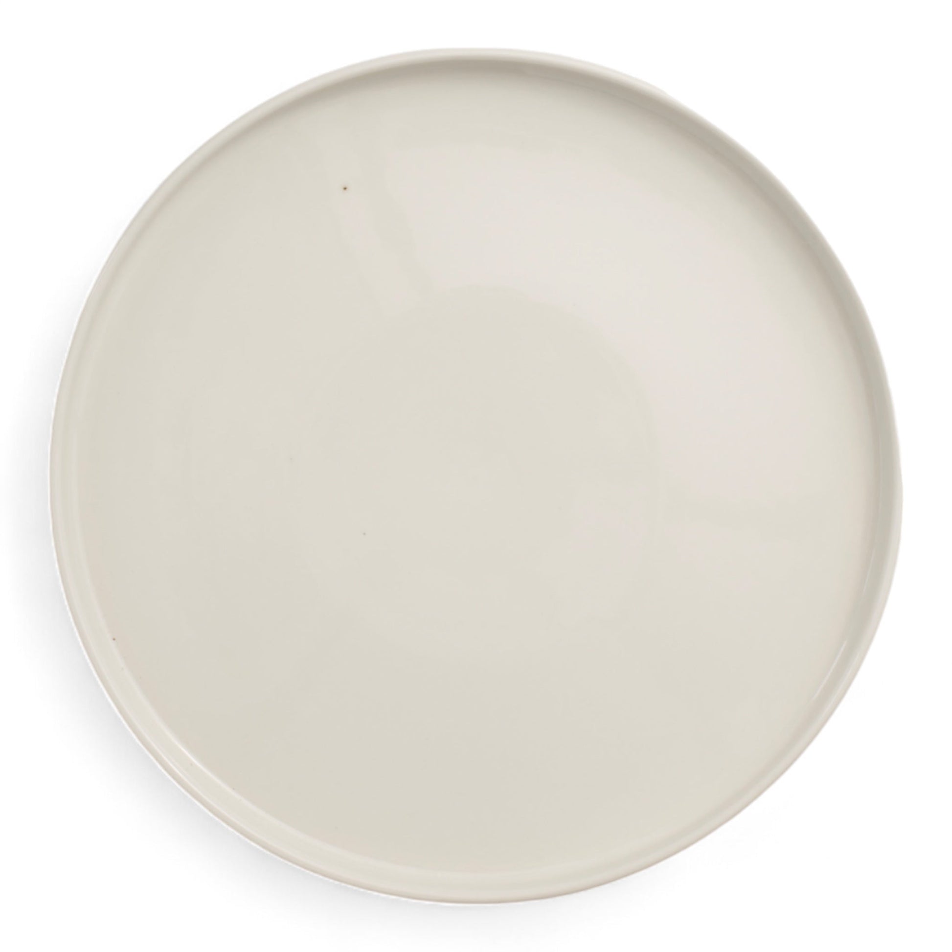 Ceramic Serving Plate&Platter Contemporary White 26cm-0
