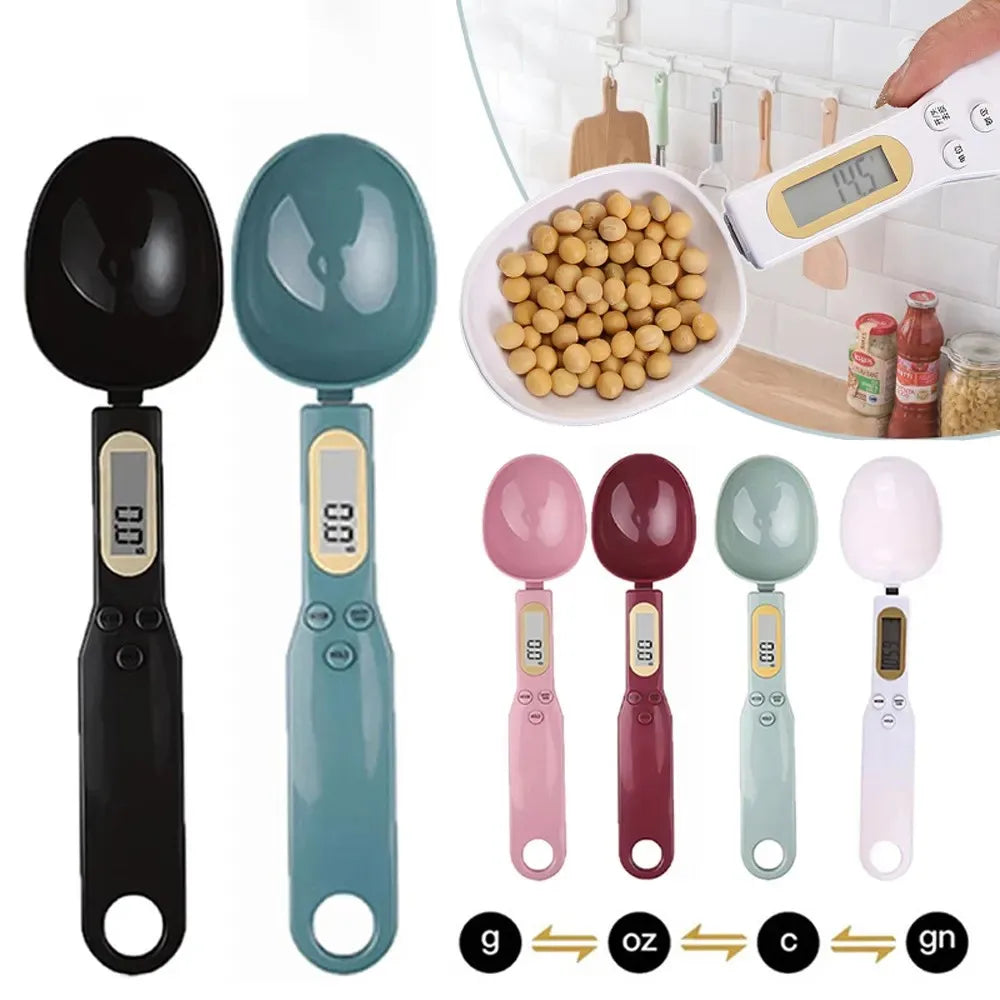 500g/0.1g Portable LCD Digital Scale Measuring Spoon